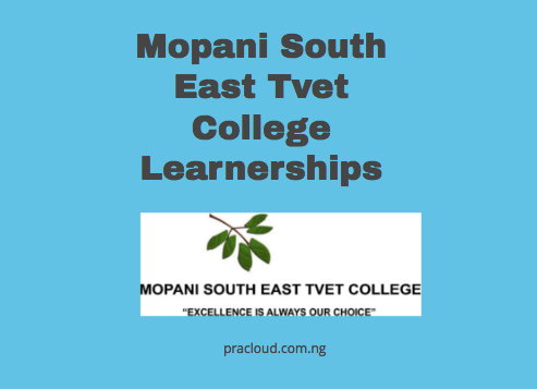 Mopani South East Tvet College Learnerships