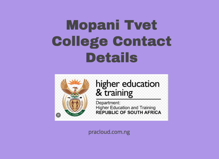 Mopani Tvet College Contact Details