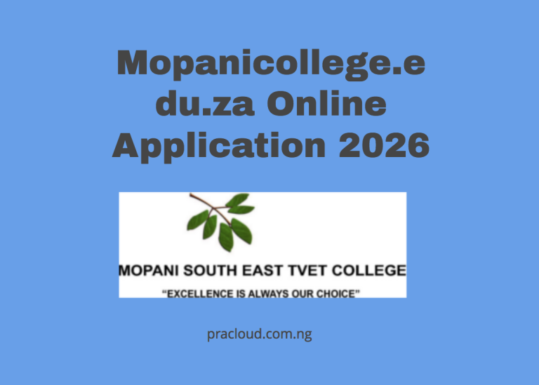 Mopanicollege.edu.za Online Application 2026