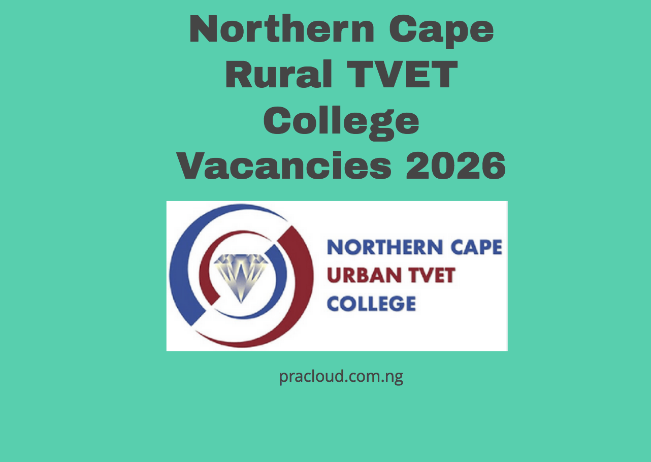 Northern Cape Rural TVET College Vacancies 2026