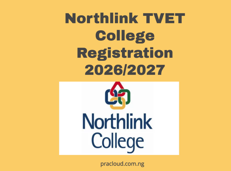 Northlink TVET College Registration 2026:2027
