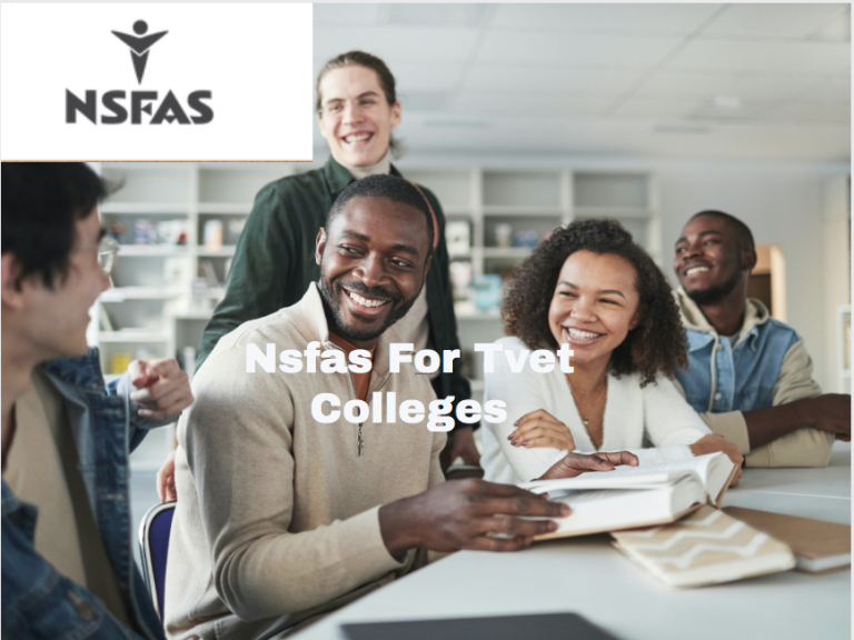 Nsfas For Tvet Colleges