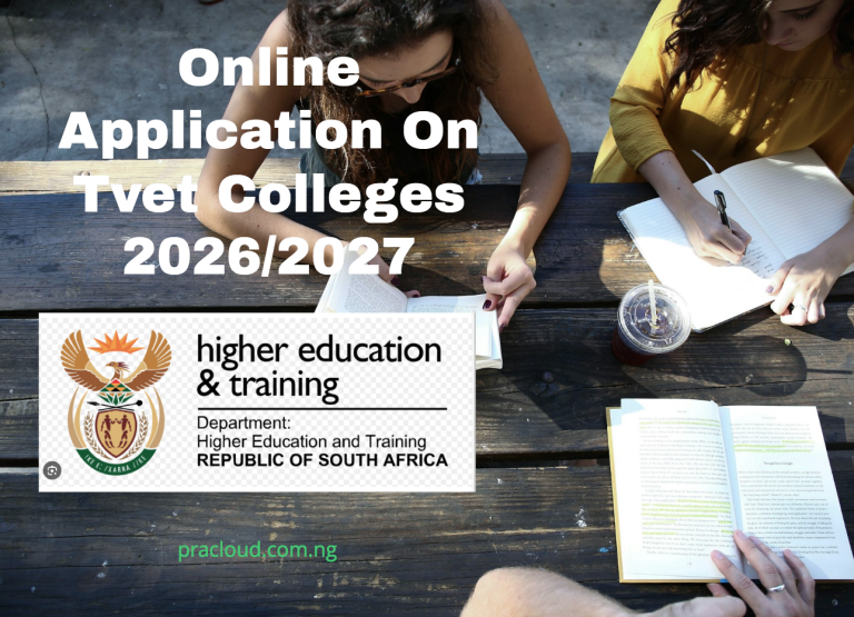 Online Application On Tvet Colleges 2026:2027