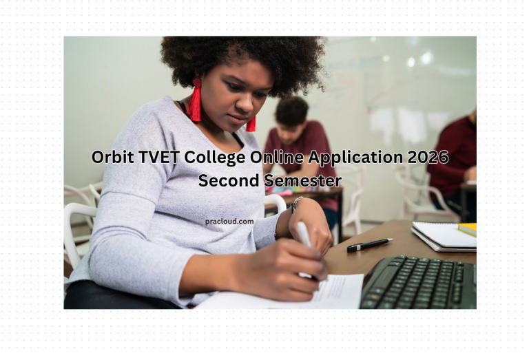 Orbit TVET College Online Application 2026 Second Semester