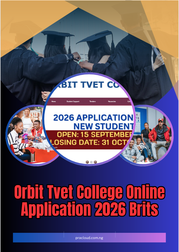 Orbit Tvet College Online Application 2026 Brits