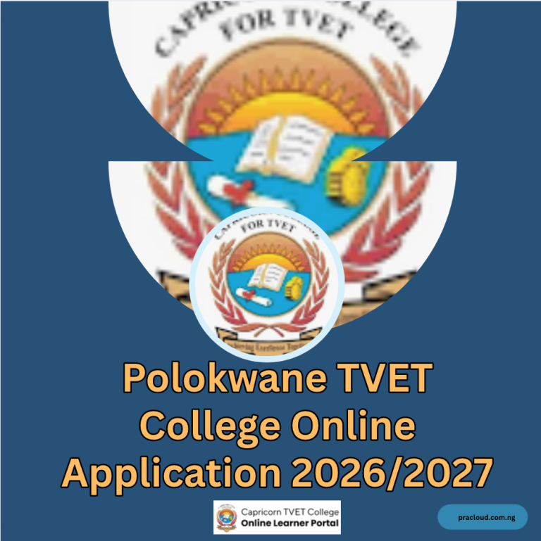 Polokwane TVET College Online Application 2026:2027