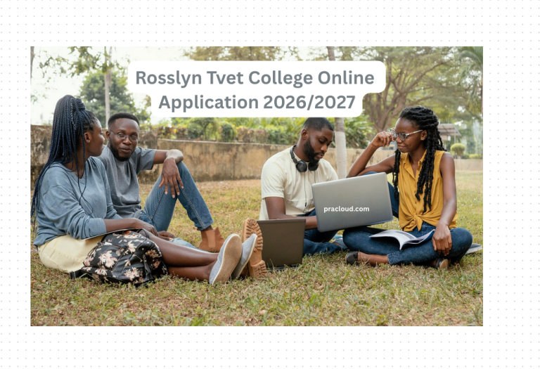 Rosslyn Tvet College Online Application 2026:2027