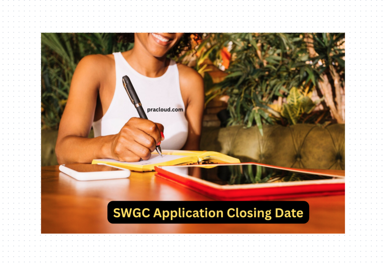 SWGC Application Closing Date