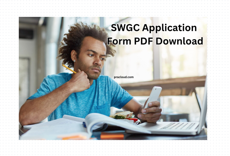 SWGC Application Form PDF Download