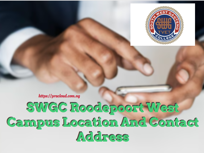 SWGC Roodepoort West Campus Location And Contact Address