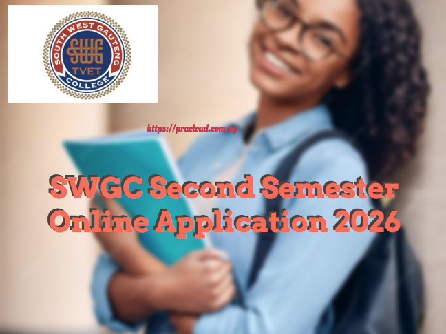 SWGC Second Semester Online Application 2026