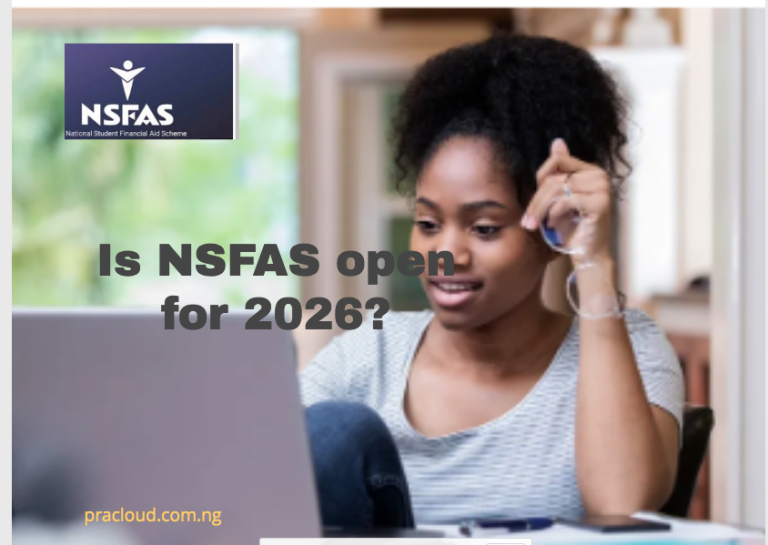 Is NSFAS Open For 2026