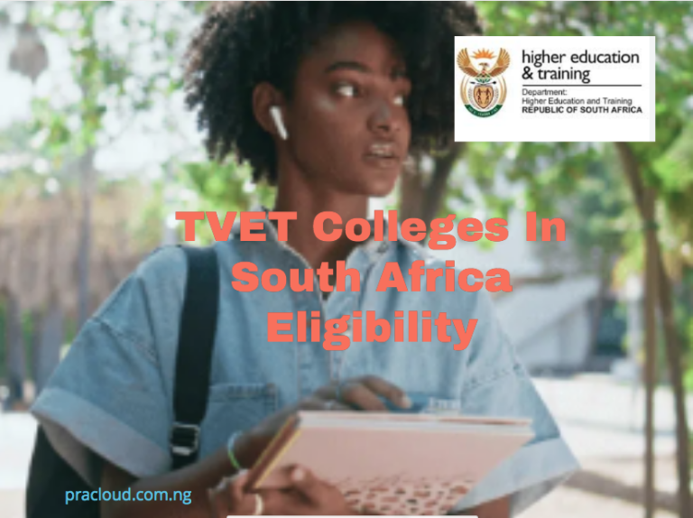 TVET Colleges In South Africa Eligibility