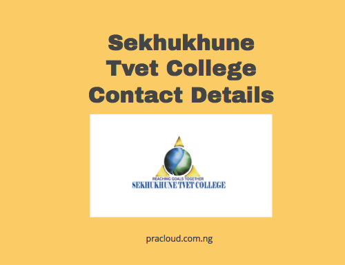 Sekhukhune Tvet College Contact Details