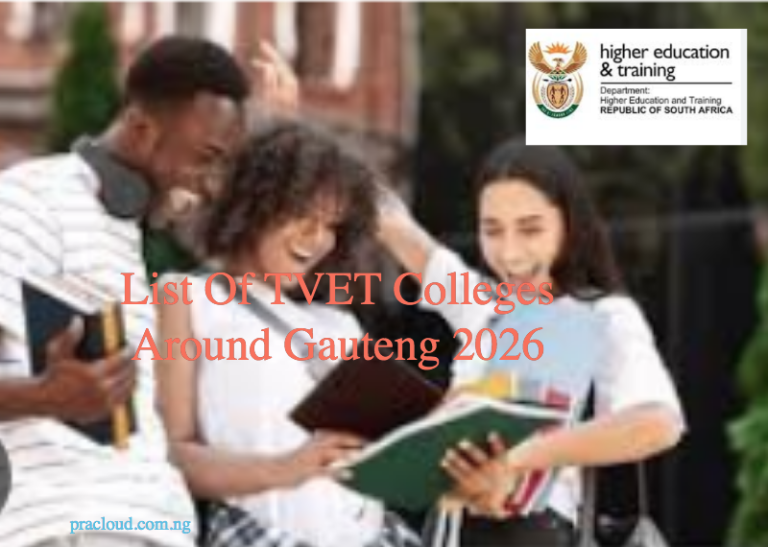 List Of TVET Colleges Around Gauteng 2026