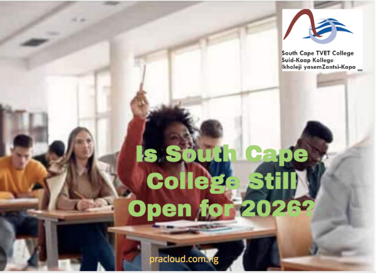 Is South Cape College Still Open For 2026