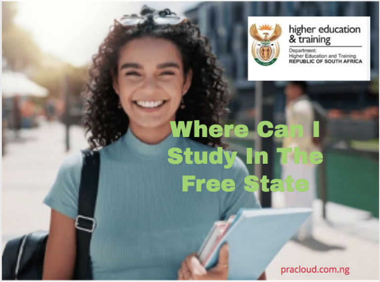 Where Can I Study In The Free State
