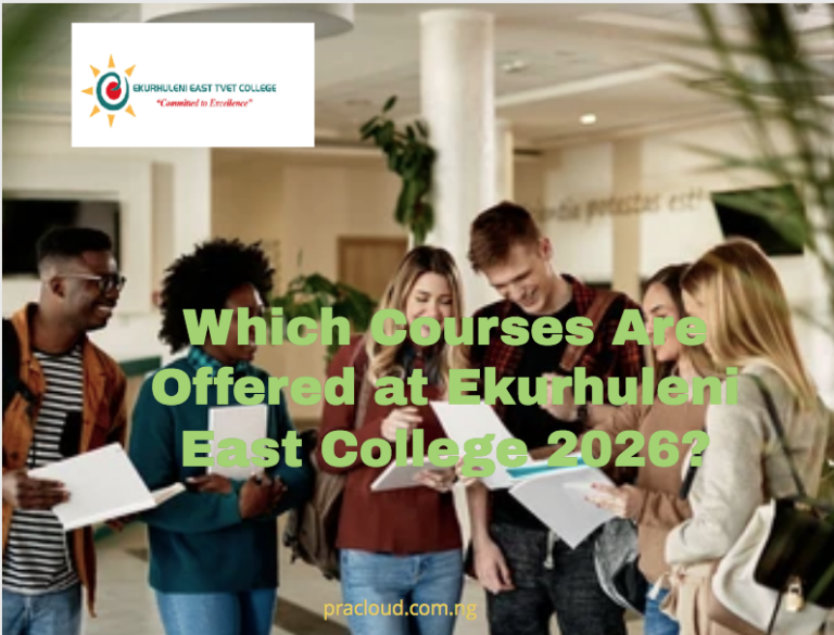 Which Courses Are Offered at Ekurhuleni East College 2026
