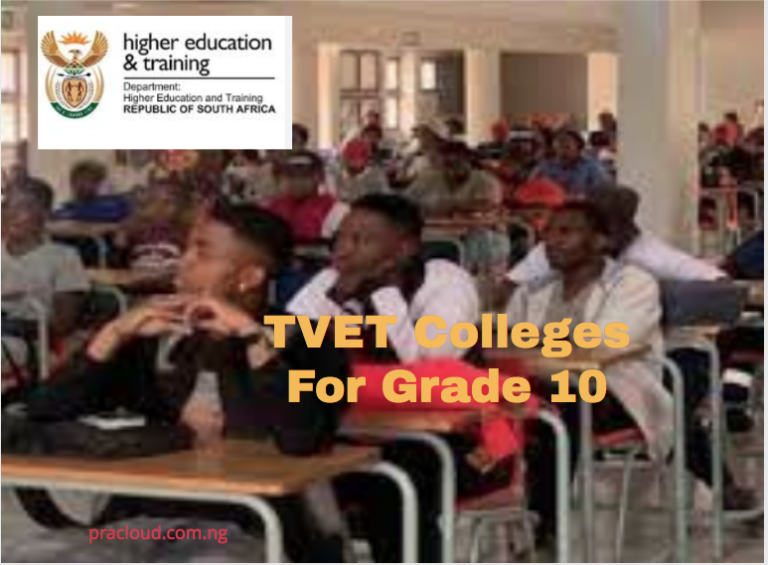 TVET Colleges For Grade 10