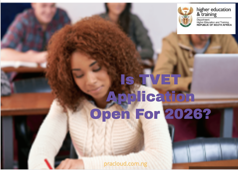 Is TVET Application Open For 2026