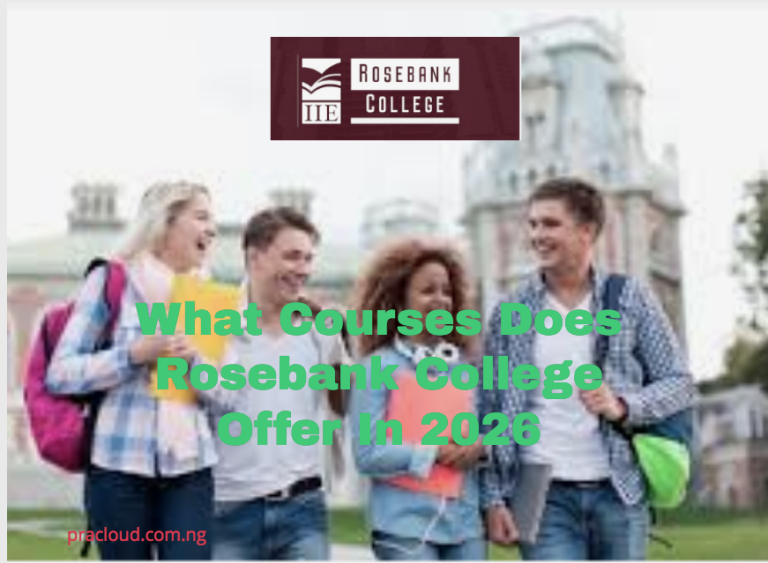 What Courses Does Rosebank College Offer In 2026