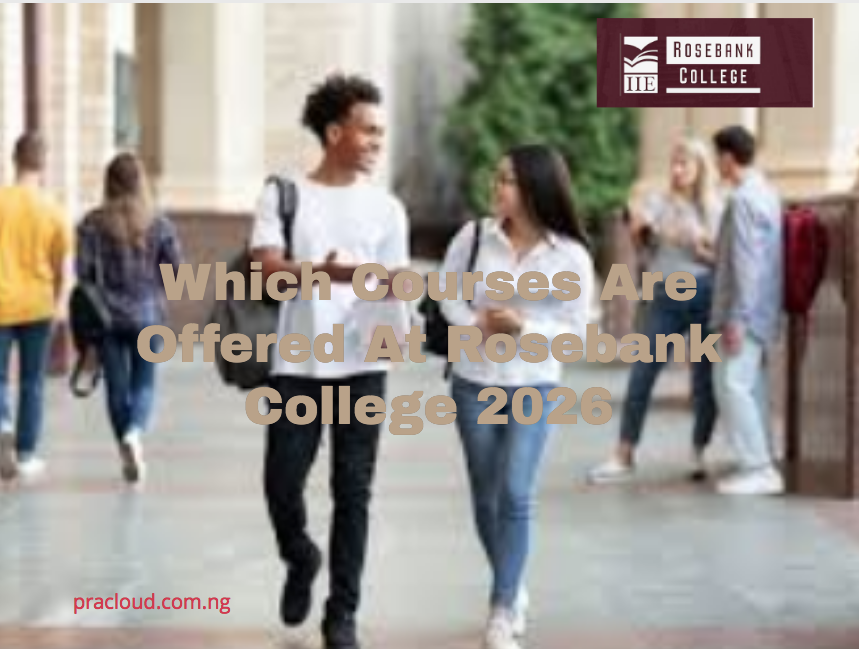 Which Courses Are Offered At Rosebank College 2026