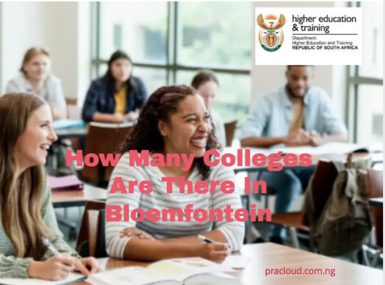 How Many Colleges Are There In Bloemfontein
