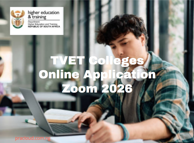 TVET Colleges Online Application Zoom 2026