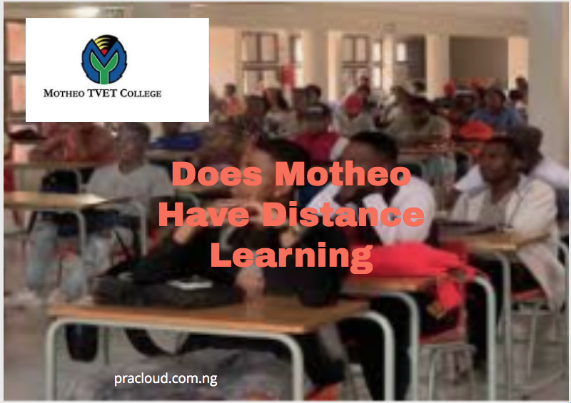 Does Motheo Have Distance Learning