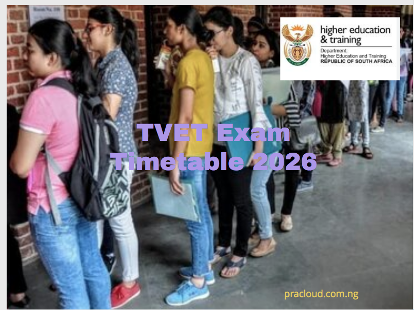 TVET Exam Timetable 2026