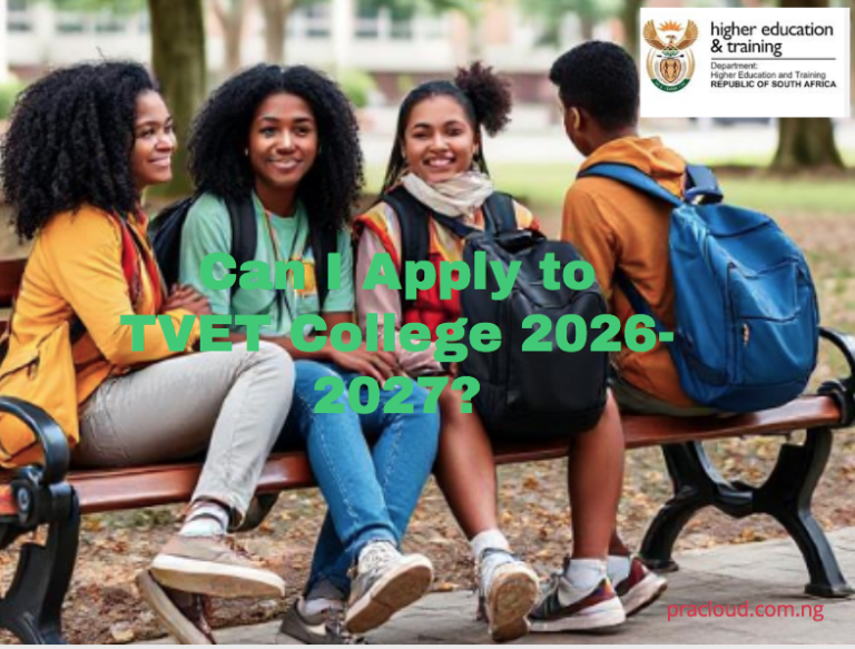 Can I Apply to TVET College 2026-2027