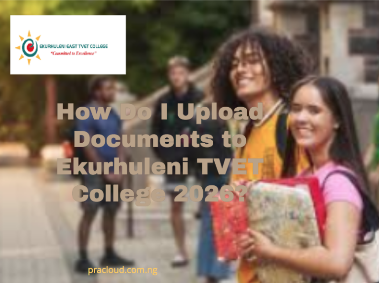 How Do I Upload Documents to Ekurhuleni TVET College 2026