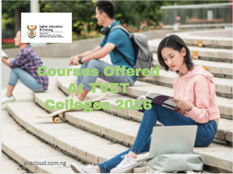 Courses Offered At TVET Colleges 2026