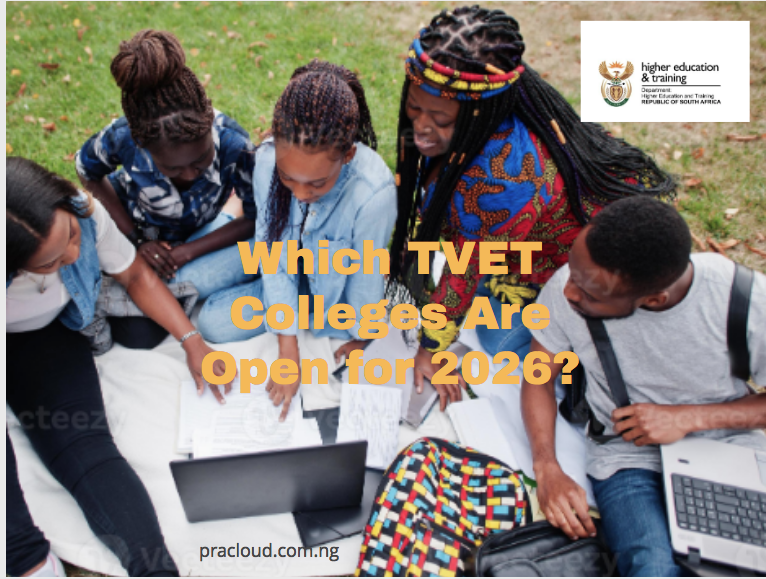 Which TVET Colleges Are Open for 2026
