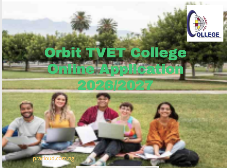 Orbit TVET College Online Application 2026/2027