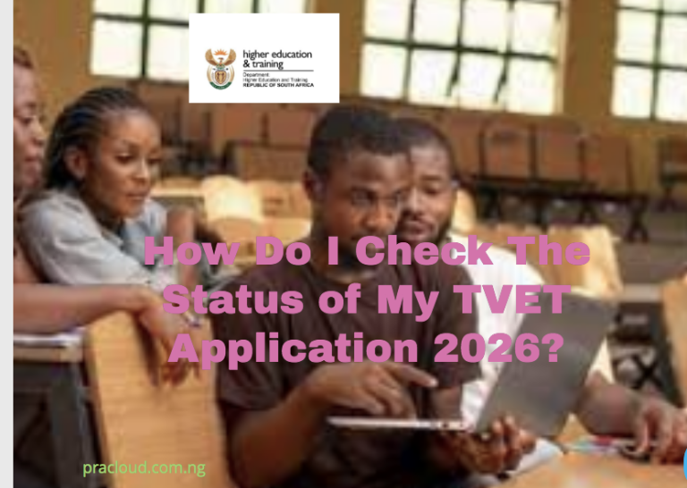 How Do I Check The Status of My TVET Application 2026