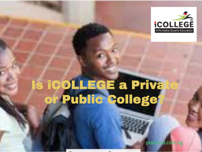 Is iCOLLEGE a Private or Public College