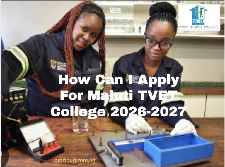 How Can I Apply For Maluti TVET College 2026-2027
