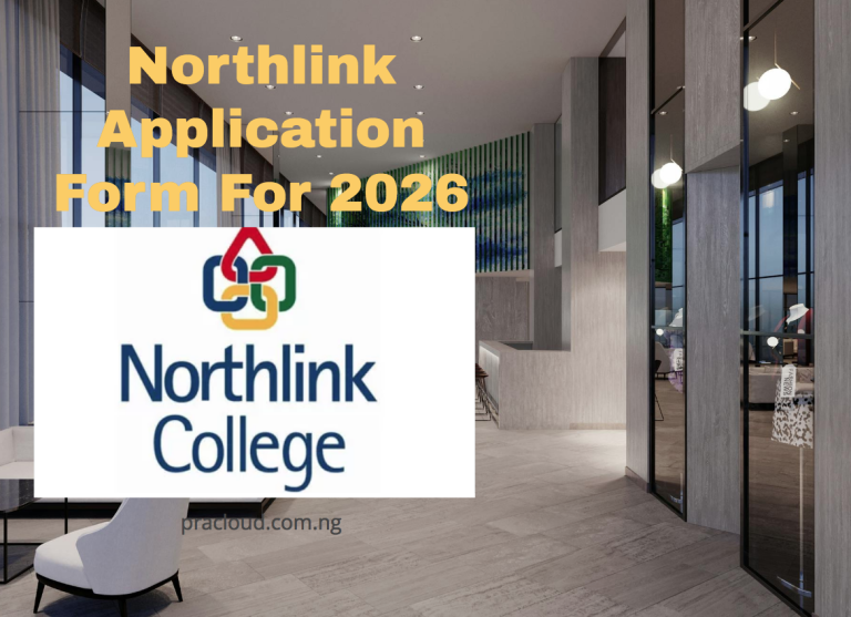 Northlink Application Form For 2026