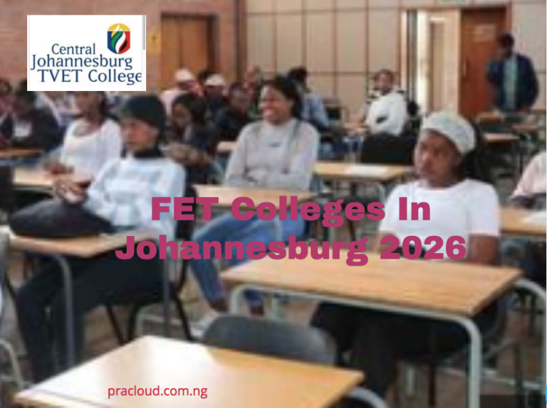 FET Colleges In Johannesburg 2026