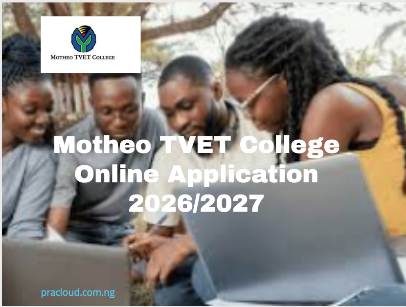 Motheo TVET College Online Application 2026-2027
