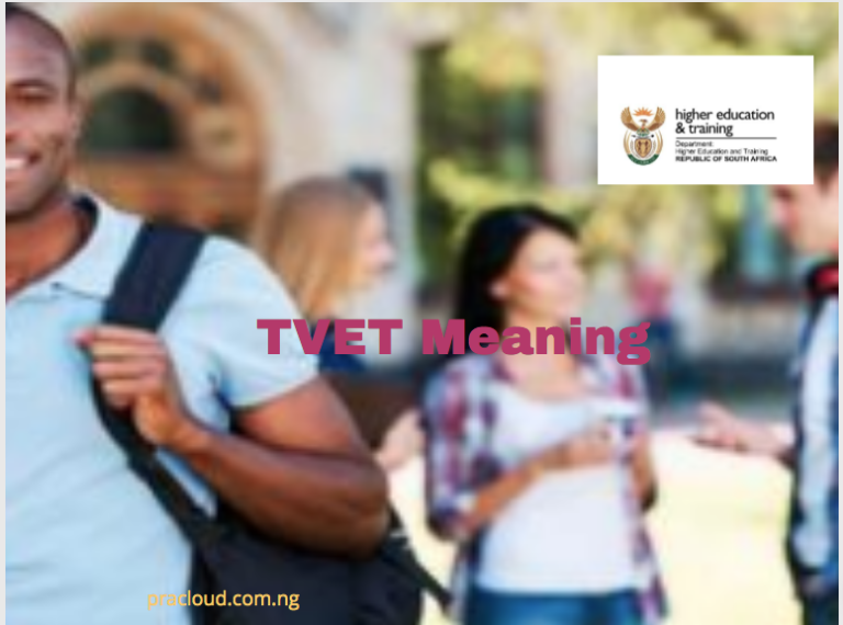 TVET Meaning