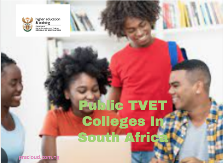 Public TVET Colleges In South Africa