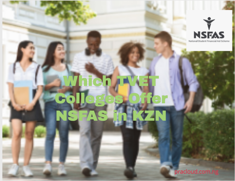 Which TVET College Offer NSFAS in KZN