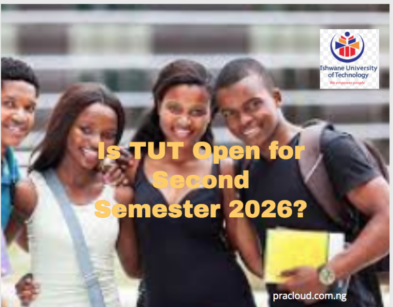 Is TUT Open for Second Semester 2026