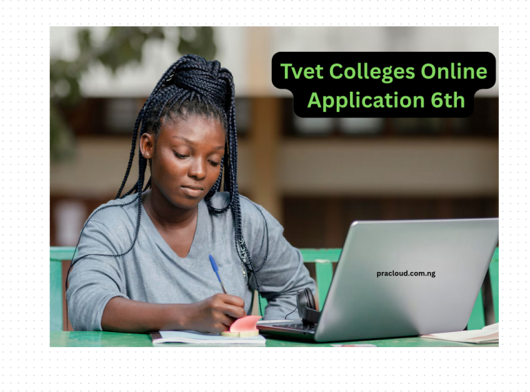 Tvet Colleges Online Application 6th  