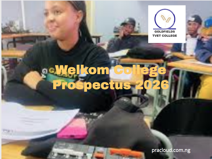 Welkom College Prospectus 2026