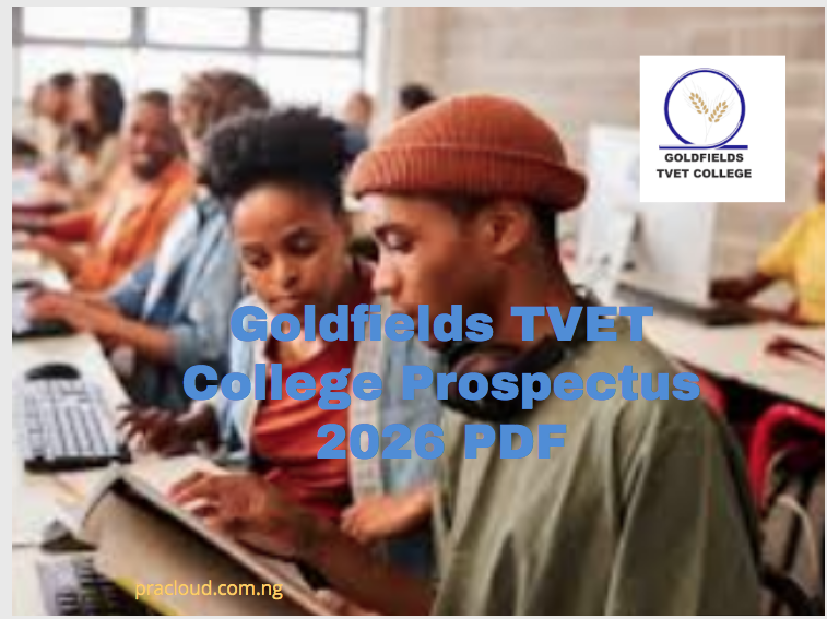 Goldfields TVET College Prospectus 2026 PDF