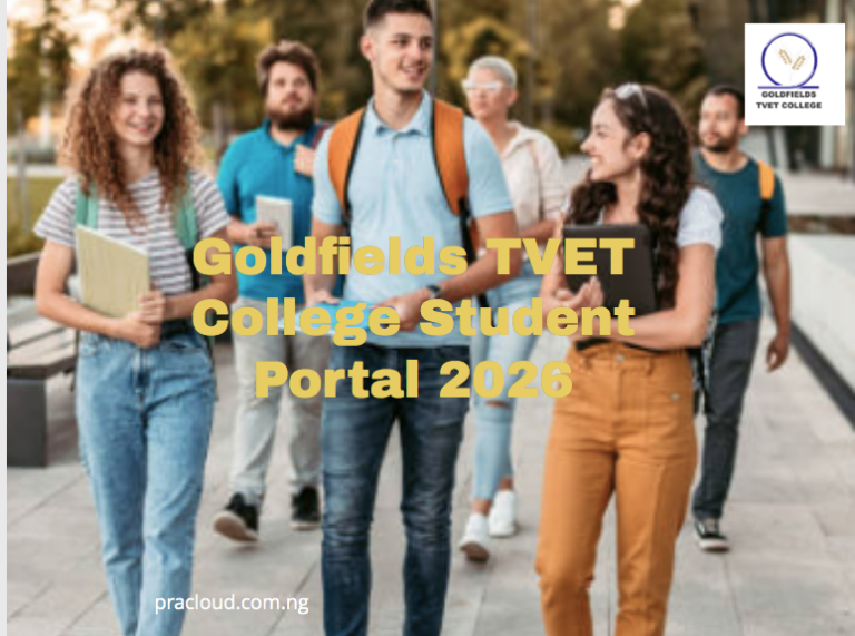 Goldfields TVET College Student Portal 2026