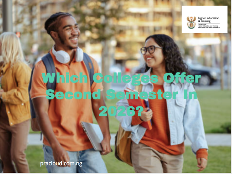 Which Colleges Offer Second Semester In 2026